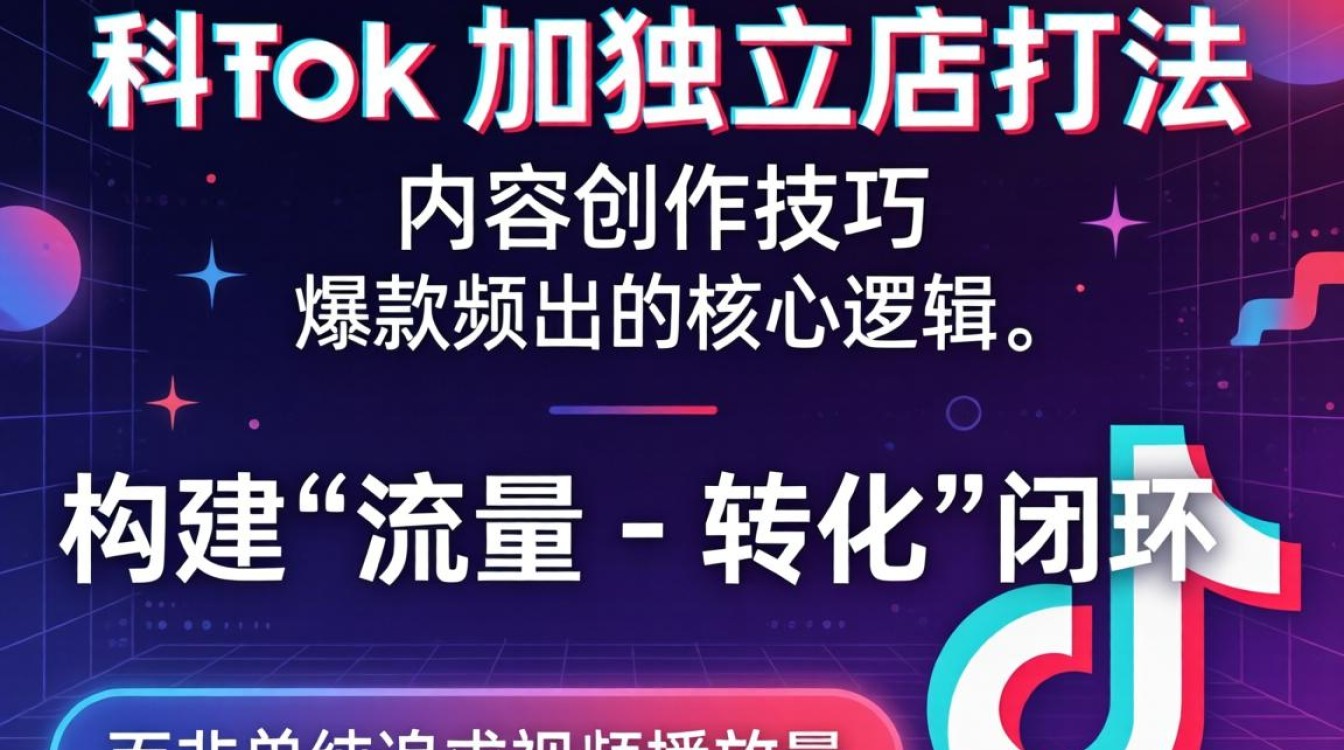 TikTok 加独立站打法