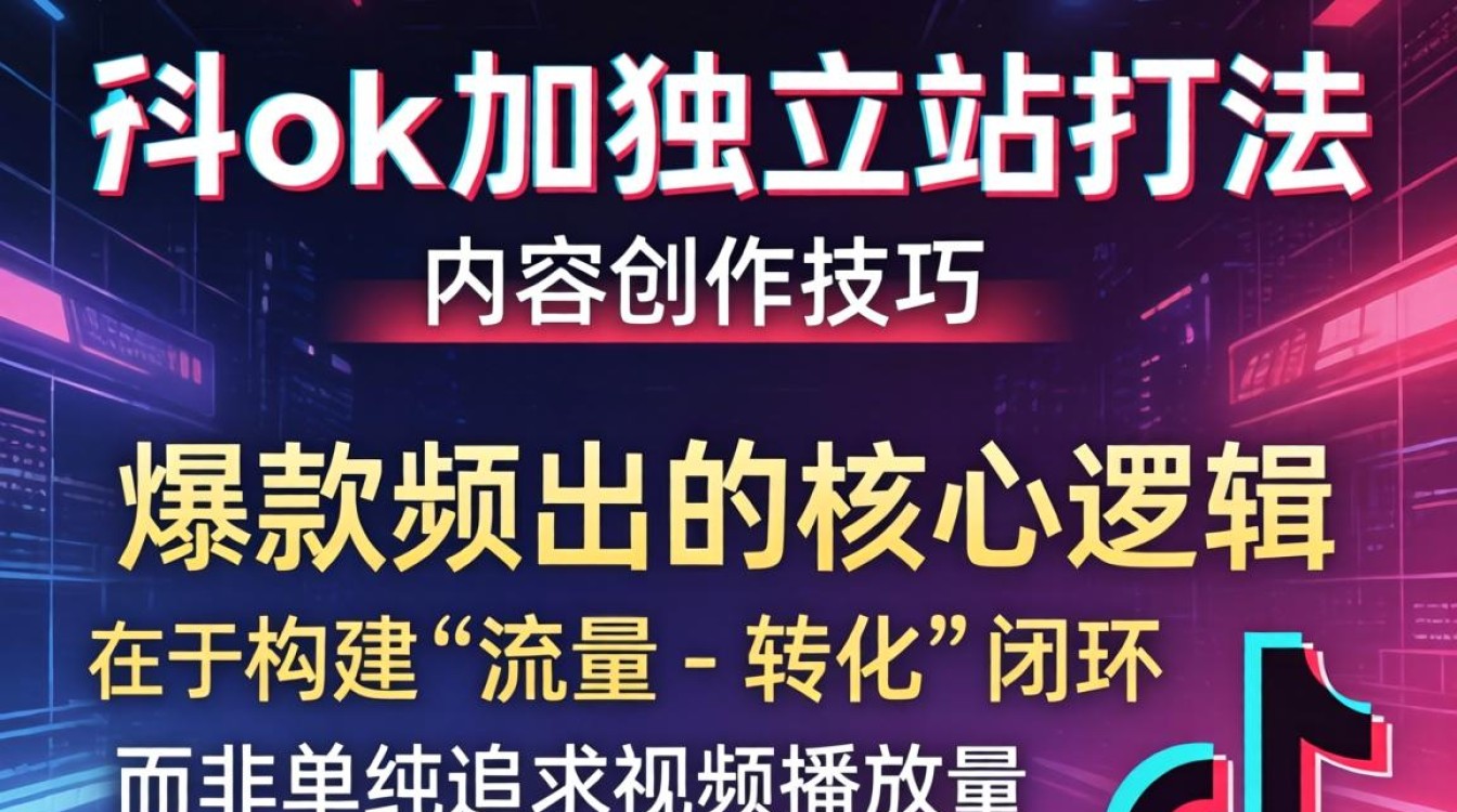 TikTok 加独立站打法