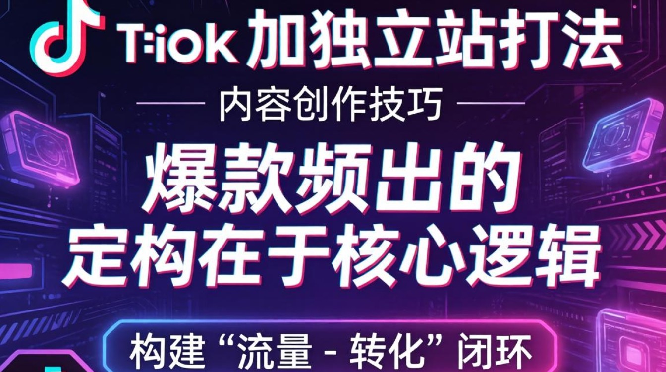 TikTok 加独立站打法