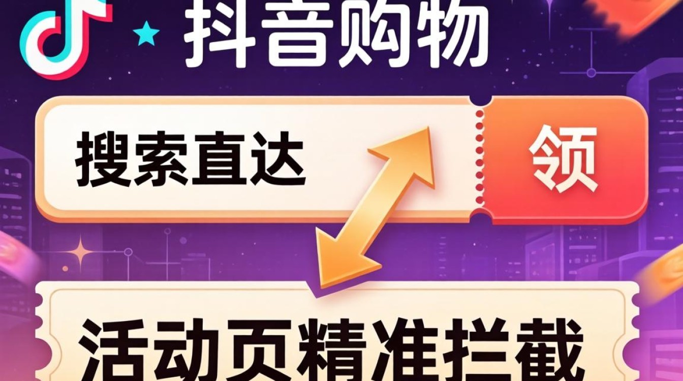 抖音购物领券技巧与搜索排名优化