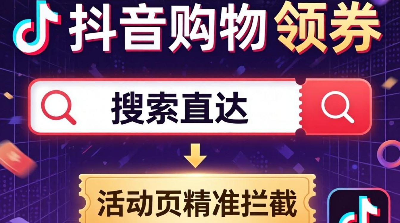抖音购物领券技巧与搜索排名优化
