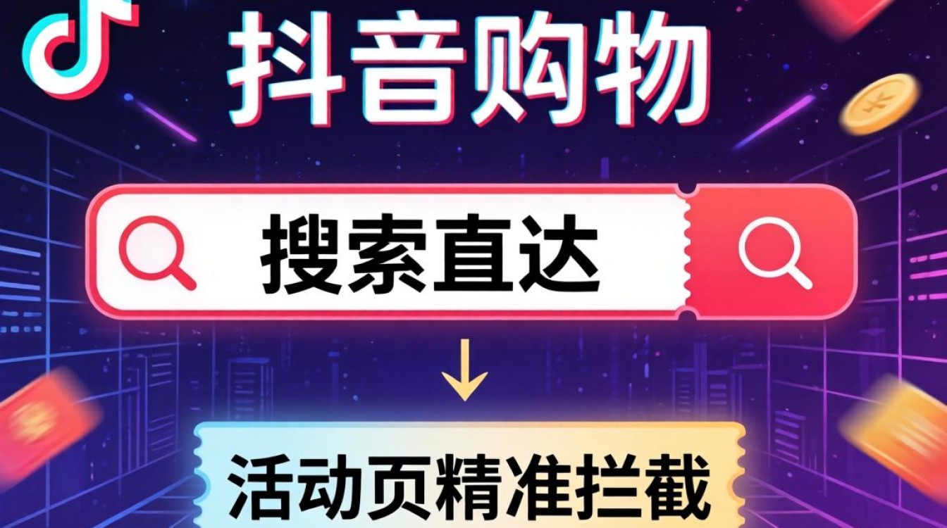 抖音购物领券技巧与搜索排名优化