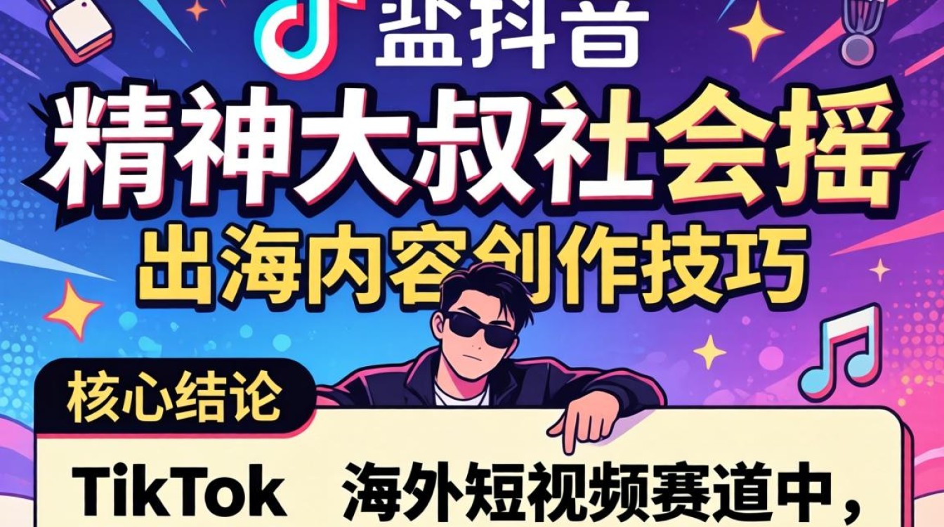 TikTok 精神大叔社会摇怎么火