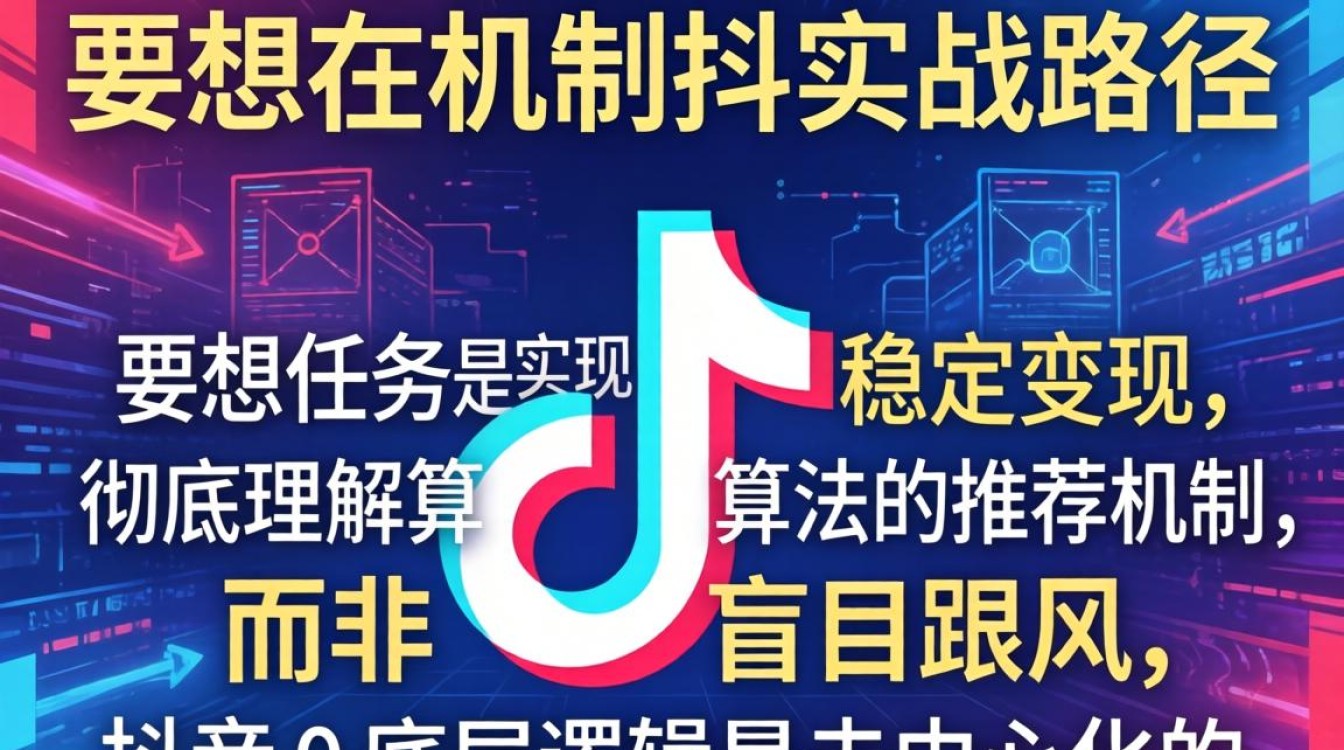 抖音算法揭秘与赚钱玩法实战案例