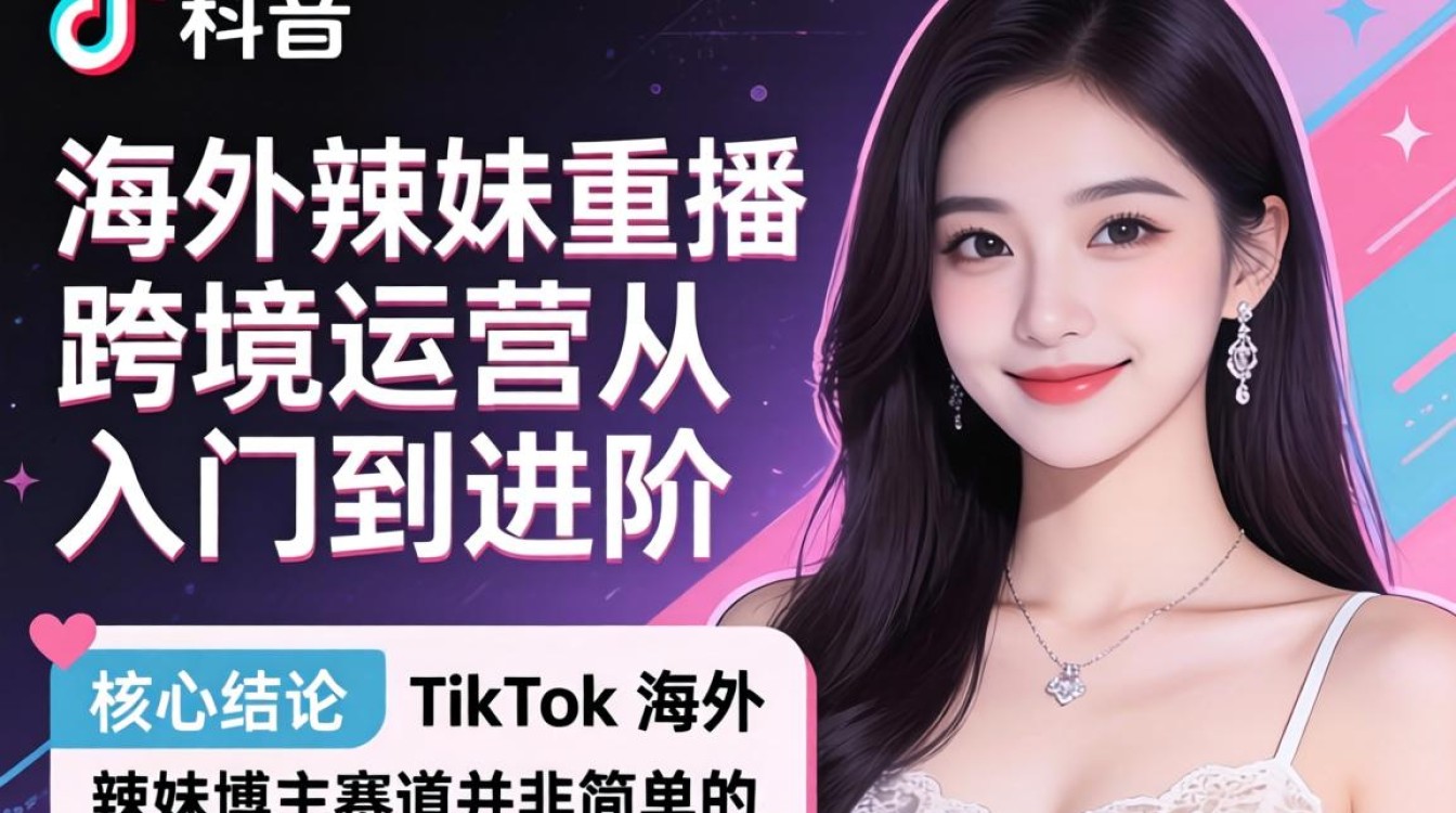TikTok 海外辣妹博主跨境运营从入门到进阶