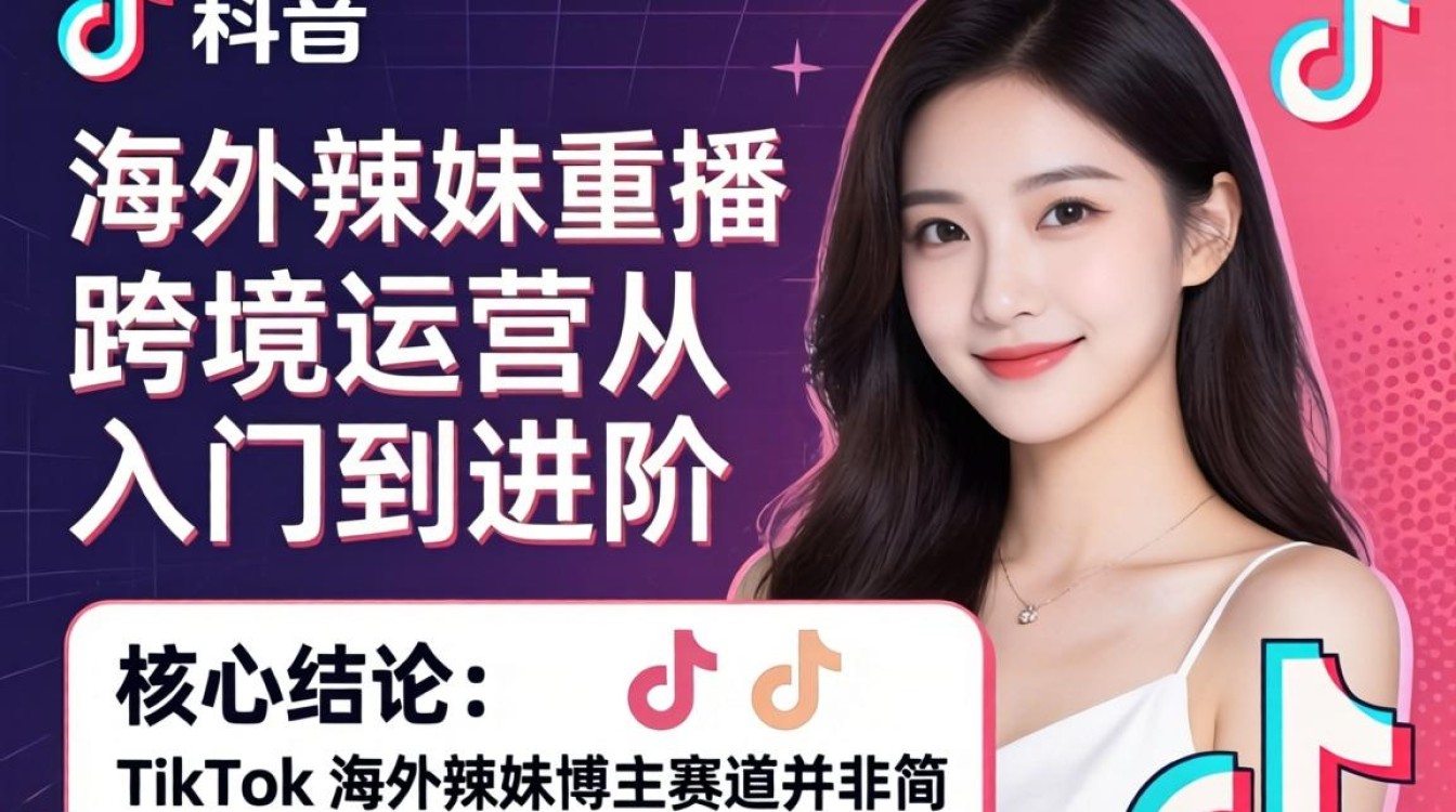 TikTok 海外辣妹博主跨境运营从入门到进阶