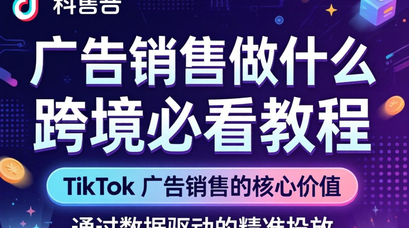 TikTok 广告销售岗位职责及出海运营技巧