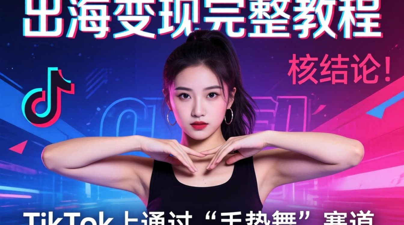 TikTok 手势舞艾米出海变现完整教程