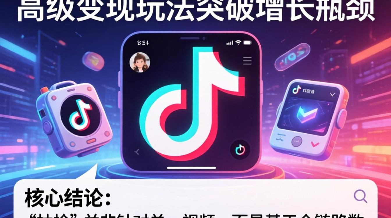 高级变现玩法突破增长瓶颈