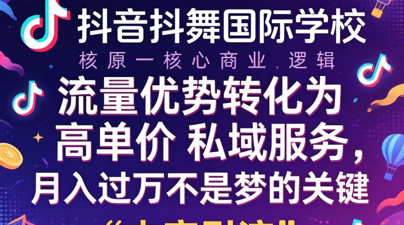 TikTok 抖舞国际学校变现技巧