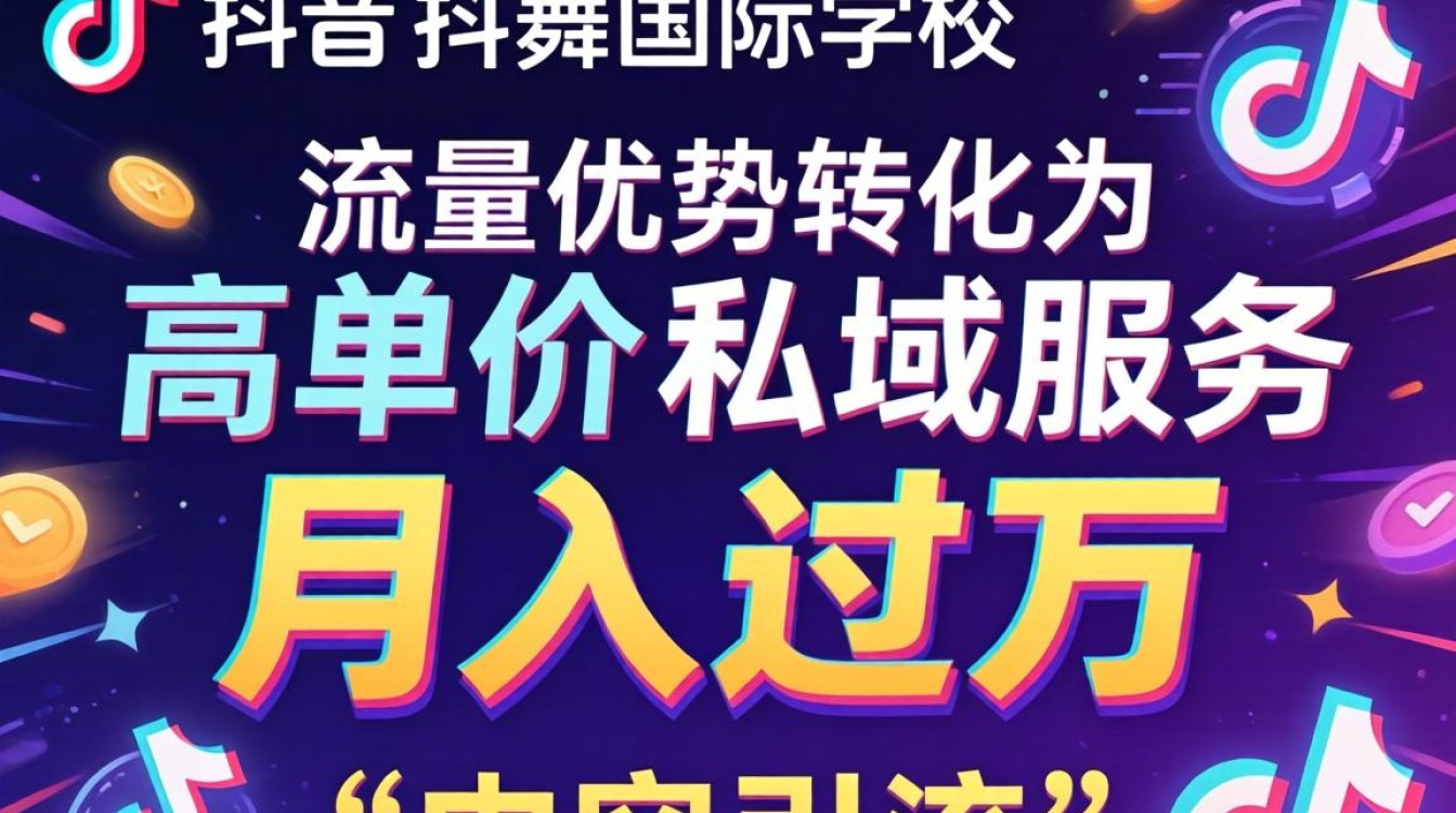 TikTok 抖舞国际学校变现技巧