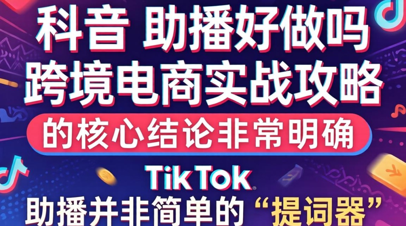 TikTok 助播好做吗