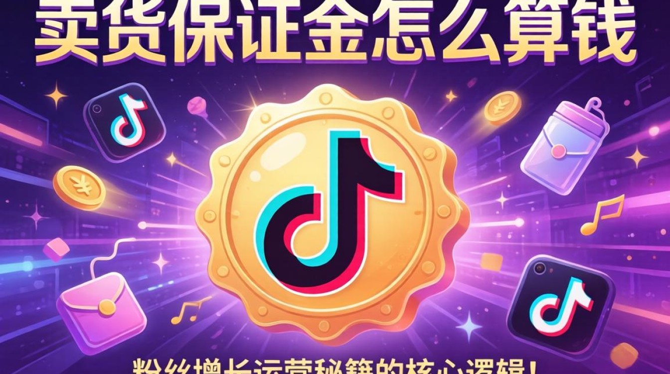 抖音卖货保证金怎么算钱