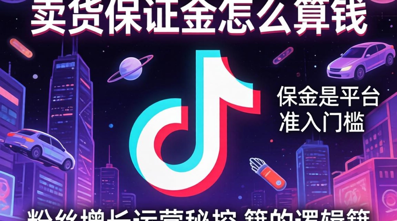 抖音卖货保证金怎么算钱