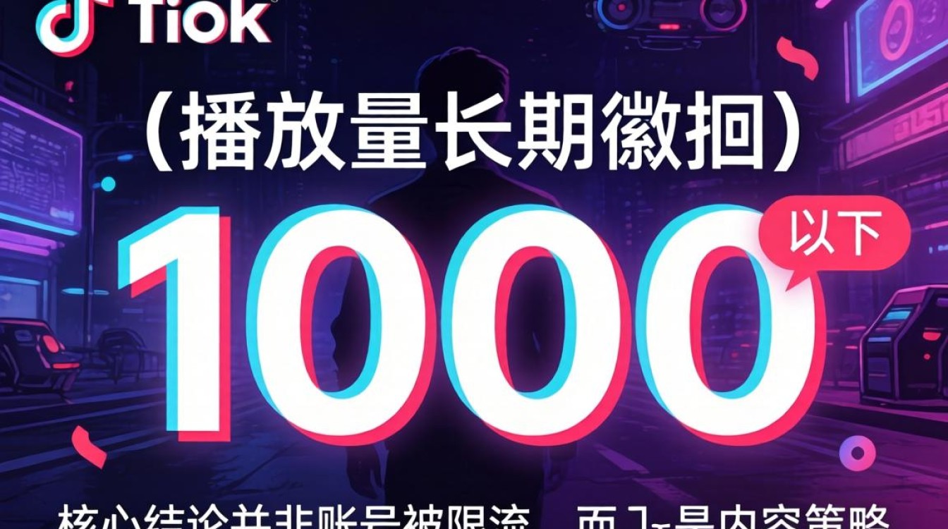 TikTok 播放量只有 1000 怎么办