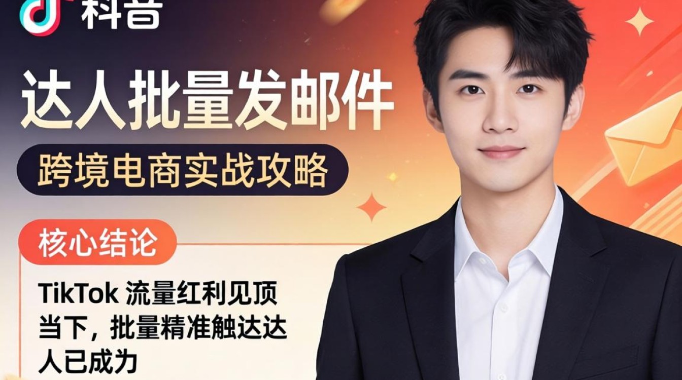 TikTok 达人批量发邮件怎么做