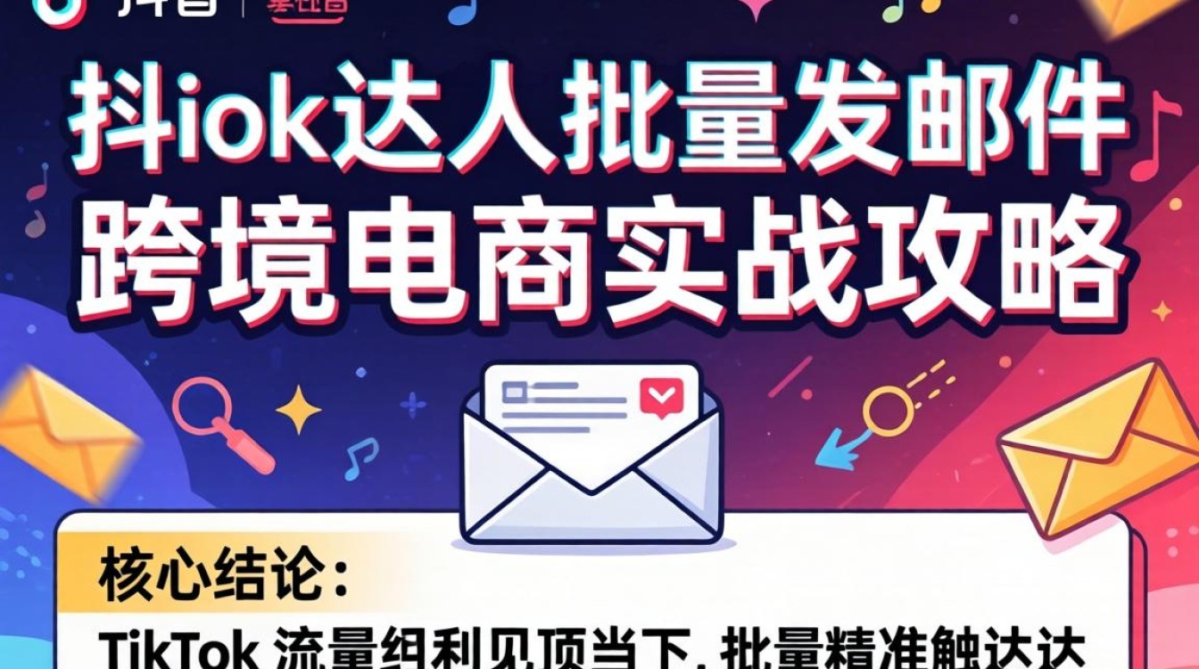 TikTok 达人批量发邮件怎么做