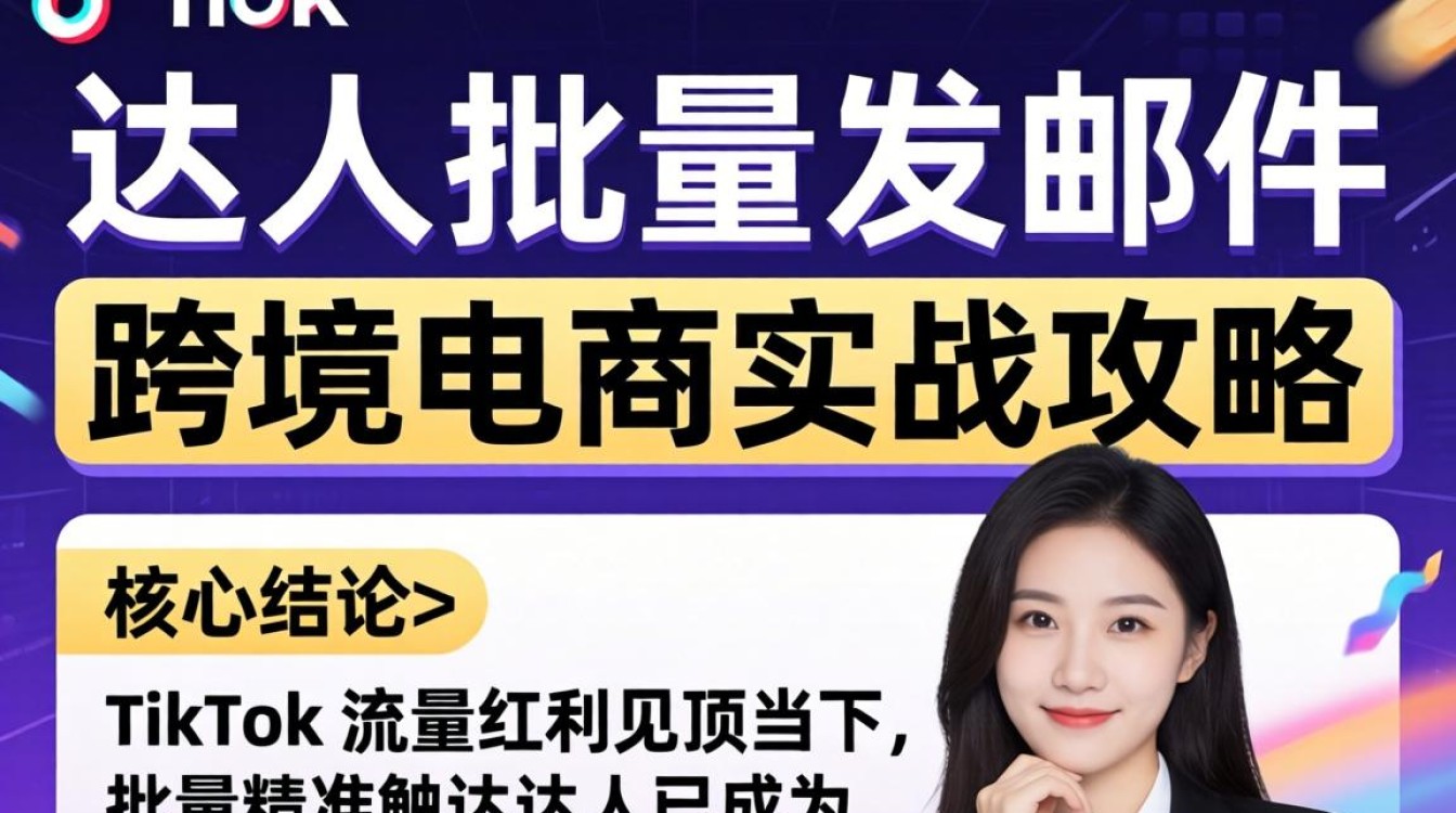 TikTok 达人批量发邮件怎么做