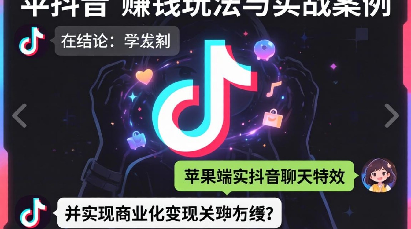 苹果抖音聊天特效教程及赚钱玩法实战案例