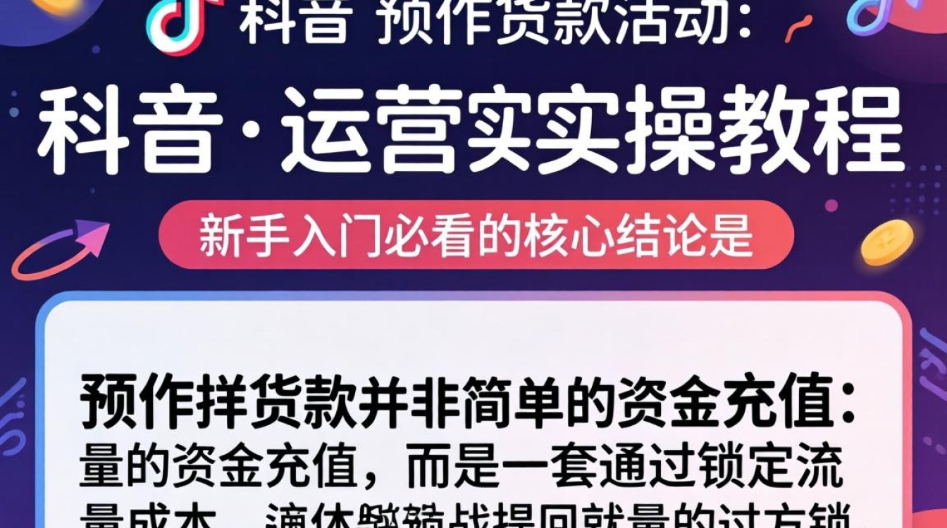 TikTok 预存货款活动怎么操作