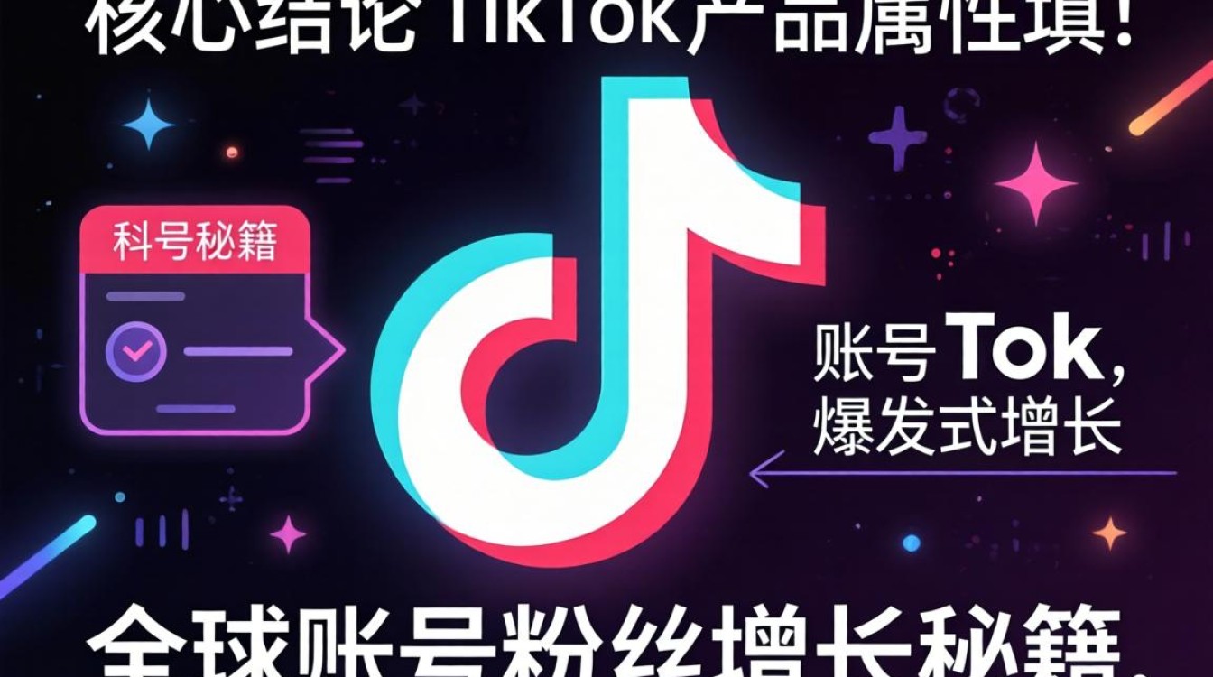TikTok 产品属性怎么填