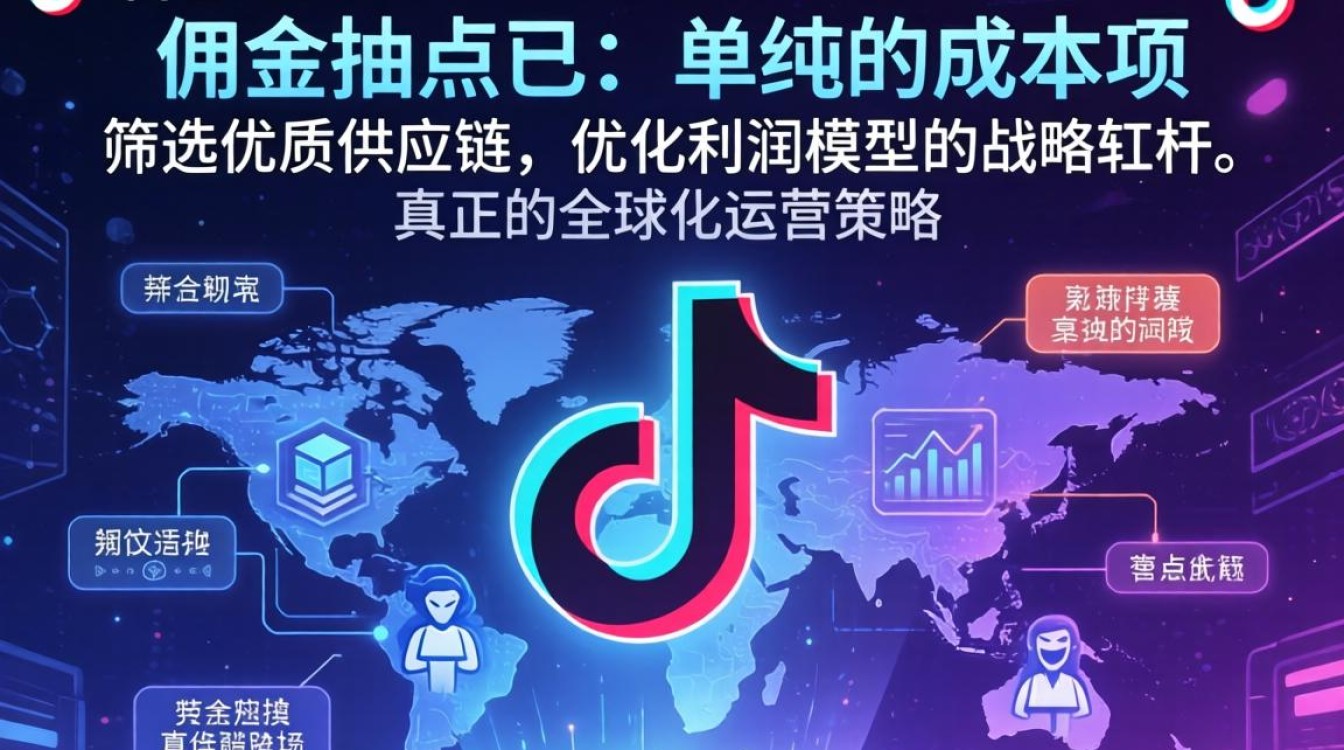 TikTok 印尼平台佣金抽点多少