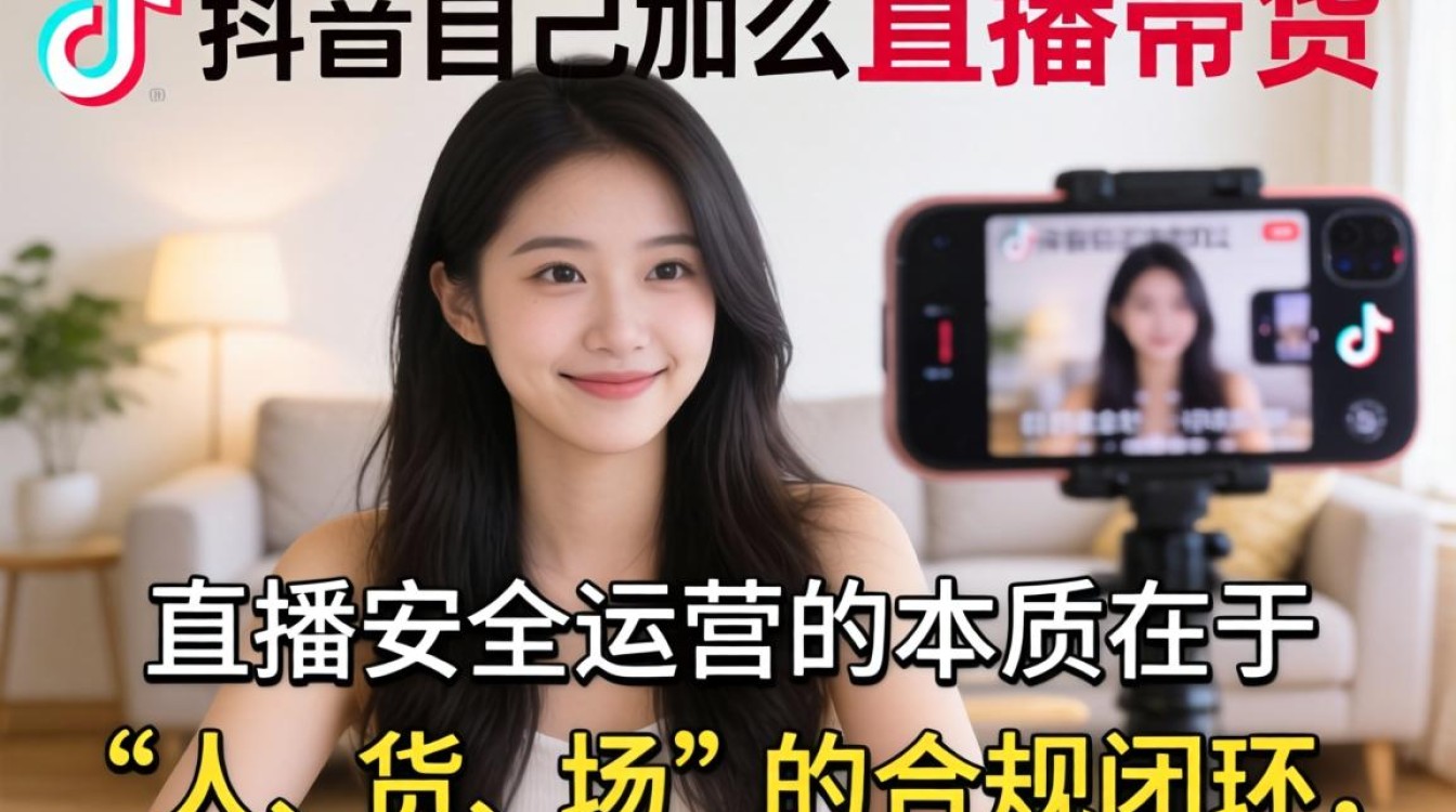 在抖音自己怎么直播带货避免违规被封
