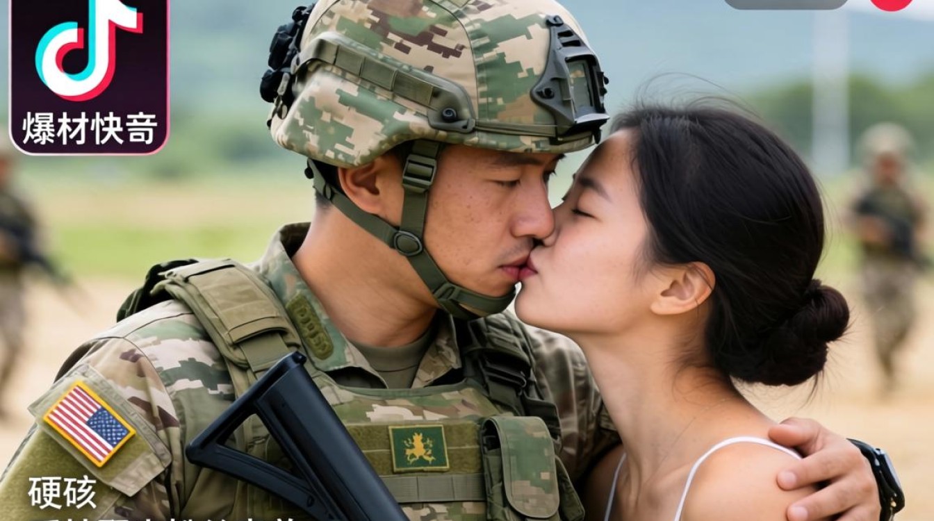TikTok 军人涨粉视频如何快速爆火