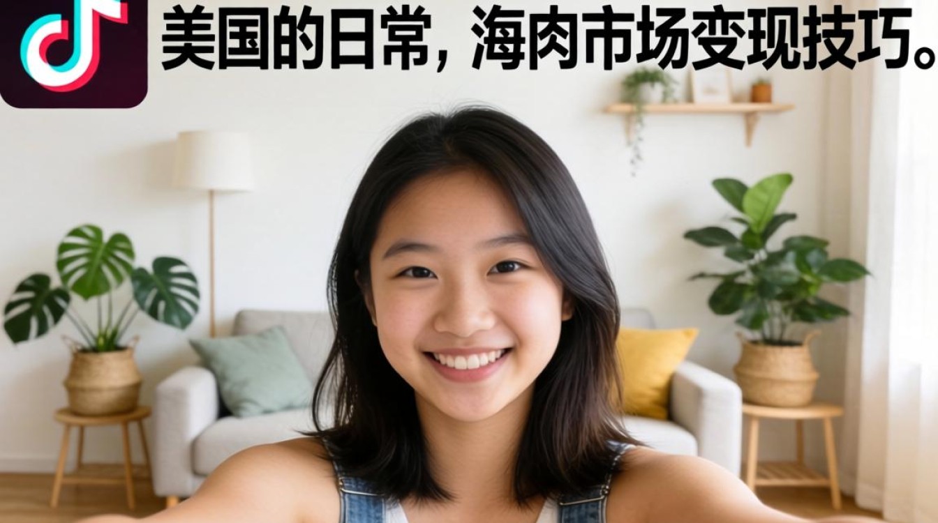 TikTok 美国女孩日常如何变现