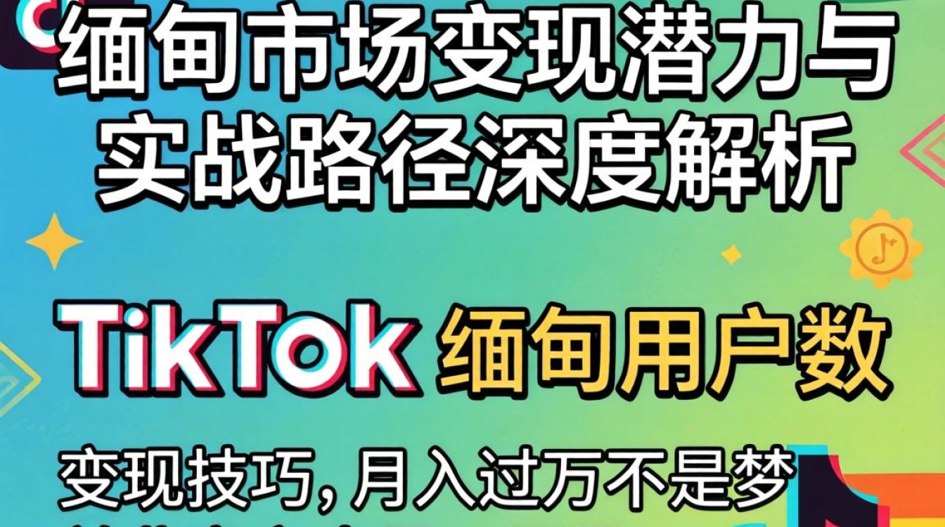 TikTok 缅甸用户数 变现技巧