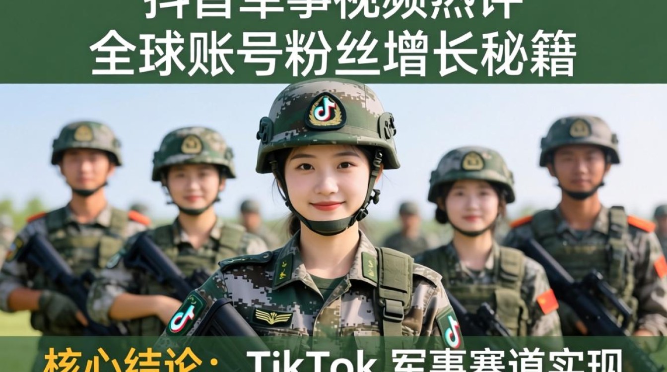 TikTok 军事视频热评全球账号粉丝增长秘籍
