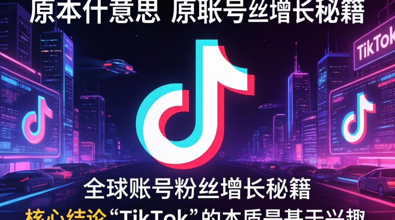 TikTok 原本什么意思
