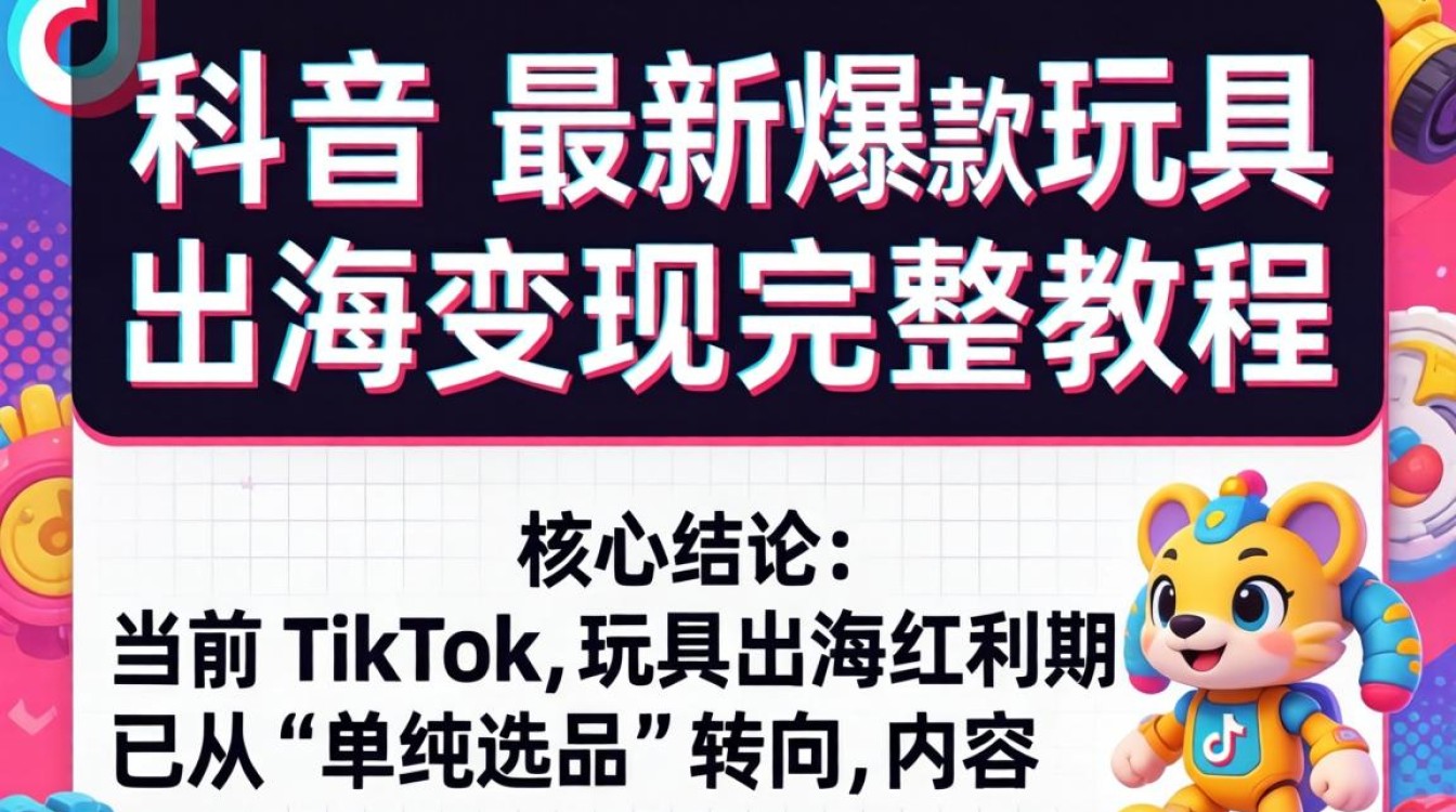 TikTok 最新爆款玩具出海变现完整教程