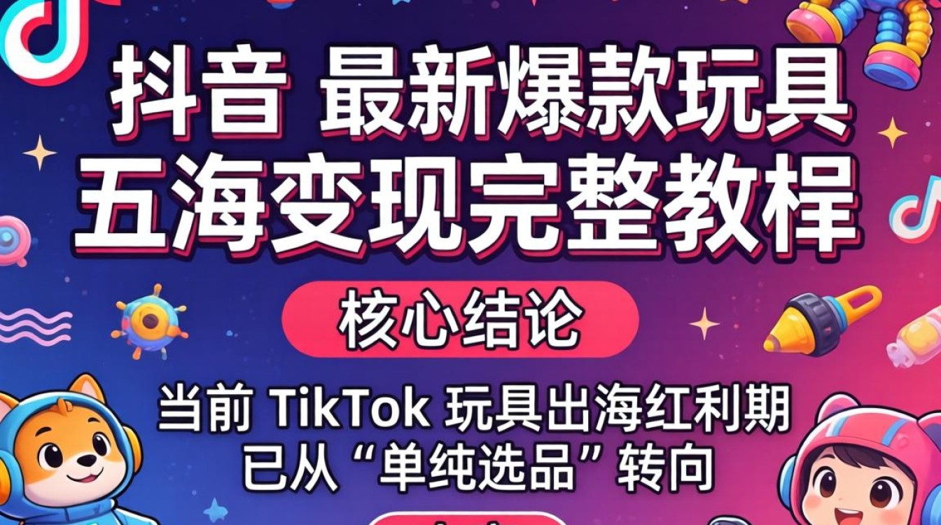 TikTok 最新爆款玩具出海变现完整教程