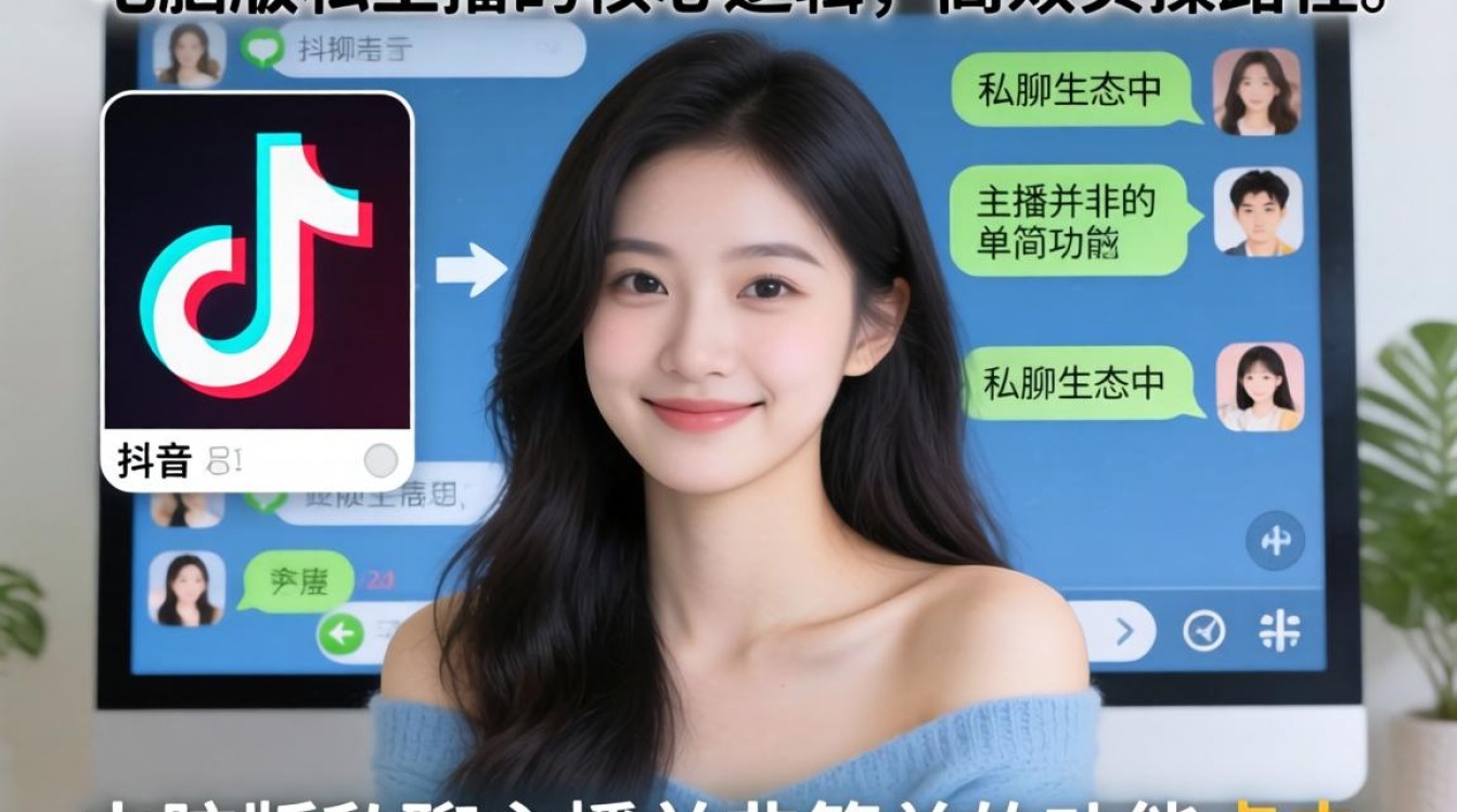 抖音电脑版怎么私聊主播