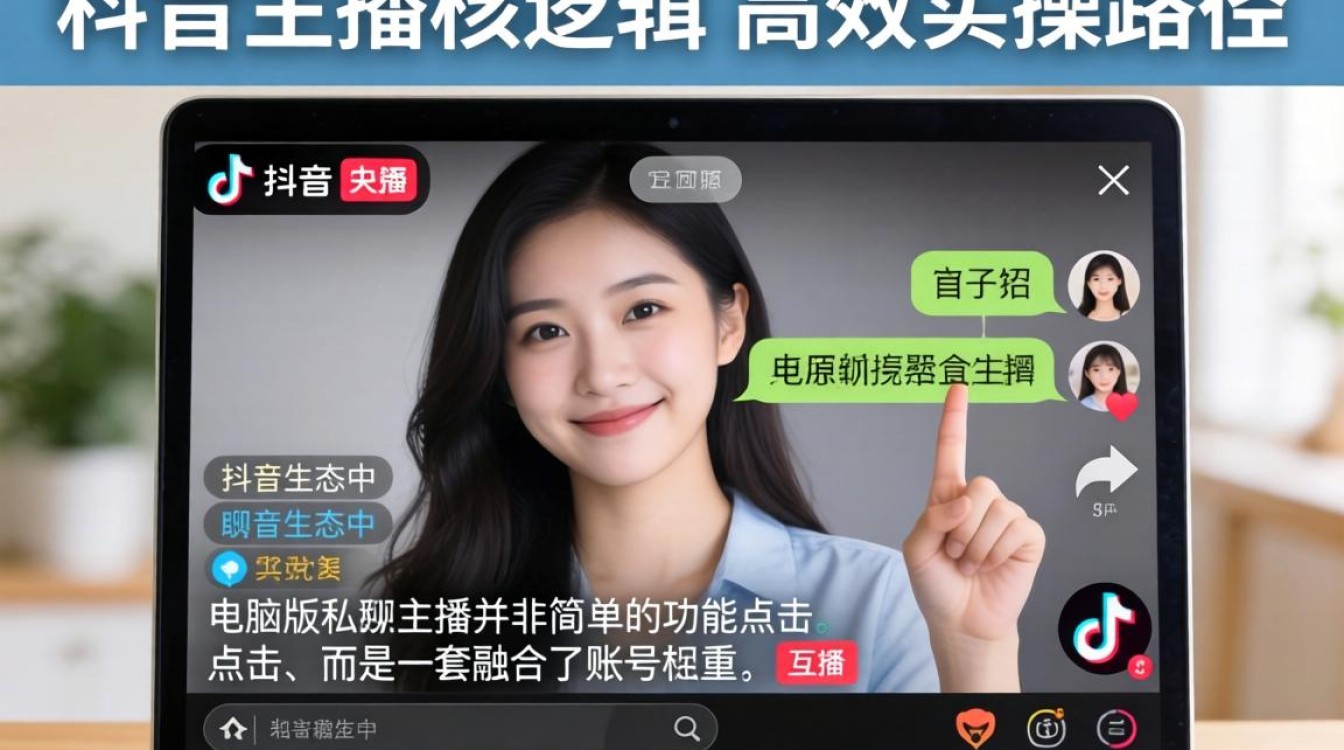 抖音电脑版怎么私聊主播