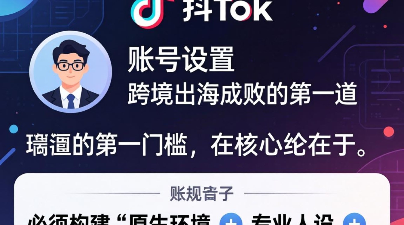 TikTok 的账号如何设置