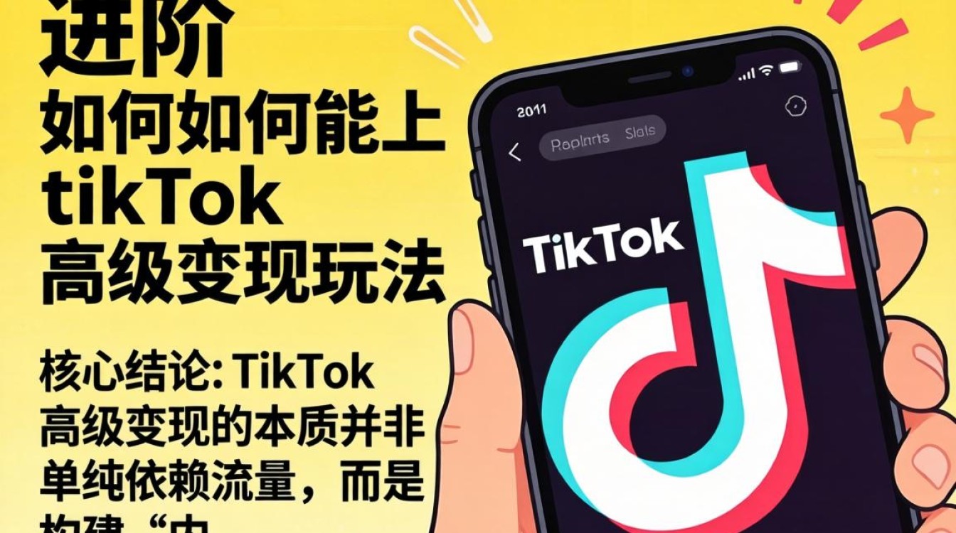 运营进阶如何能用上tiktok高级变现玩法