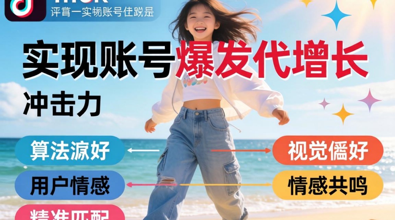TikTok 辣妹海边跳舞粉丝增长运营秘籍