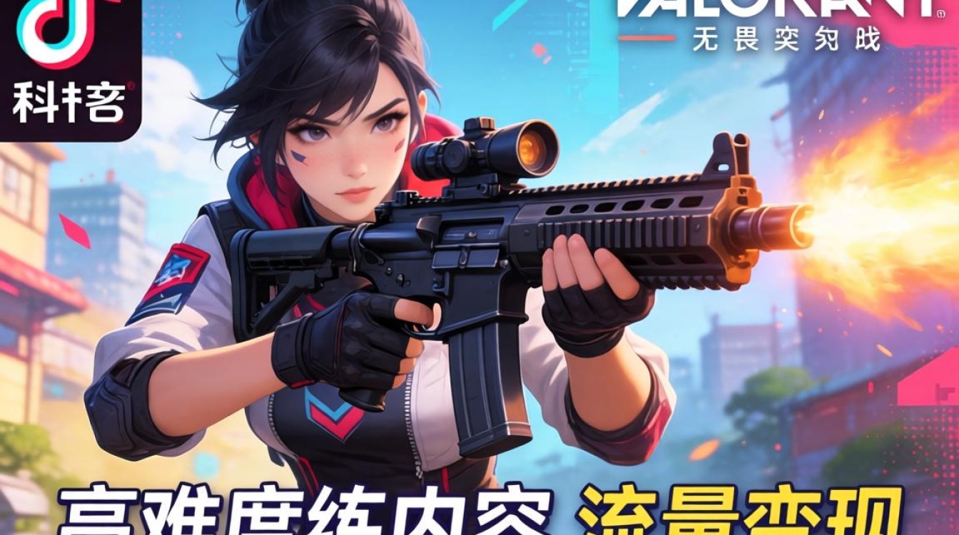 TikTok 无畏契约练枪 变现技巧