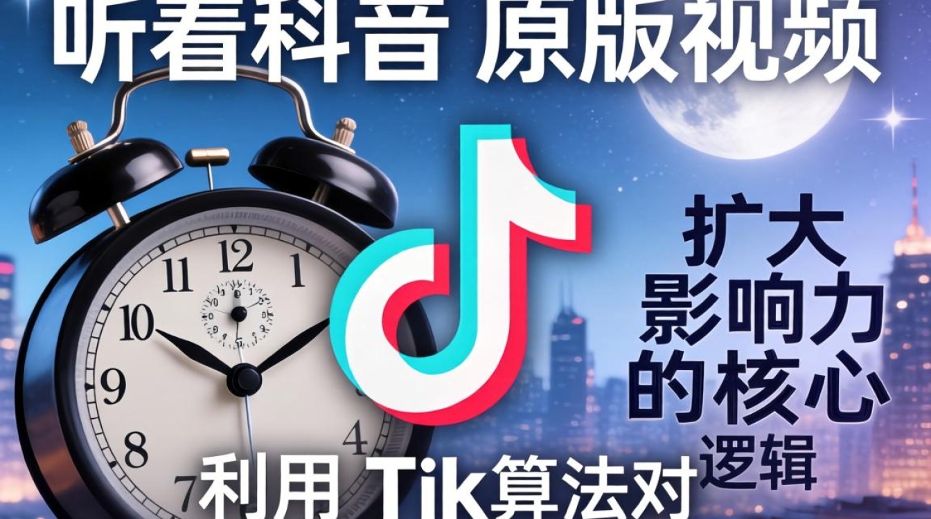 品牌营销听着时钟tiktok原版视频扩大影响力