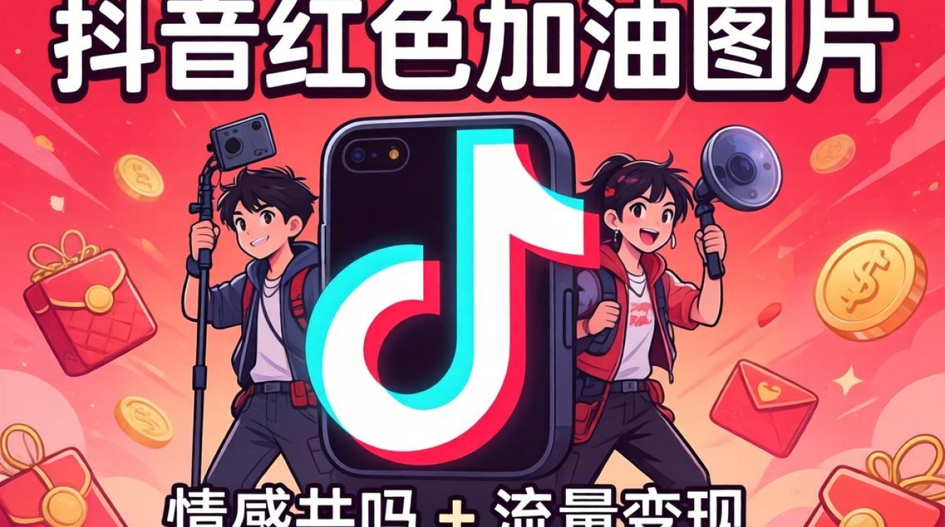 红色加油图片制作教程与赚钱玩法