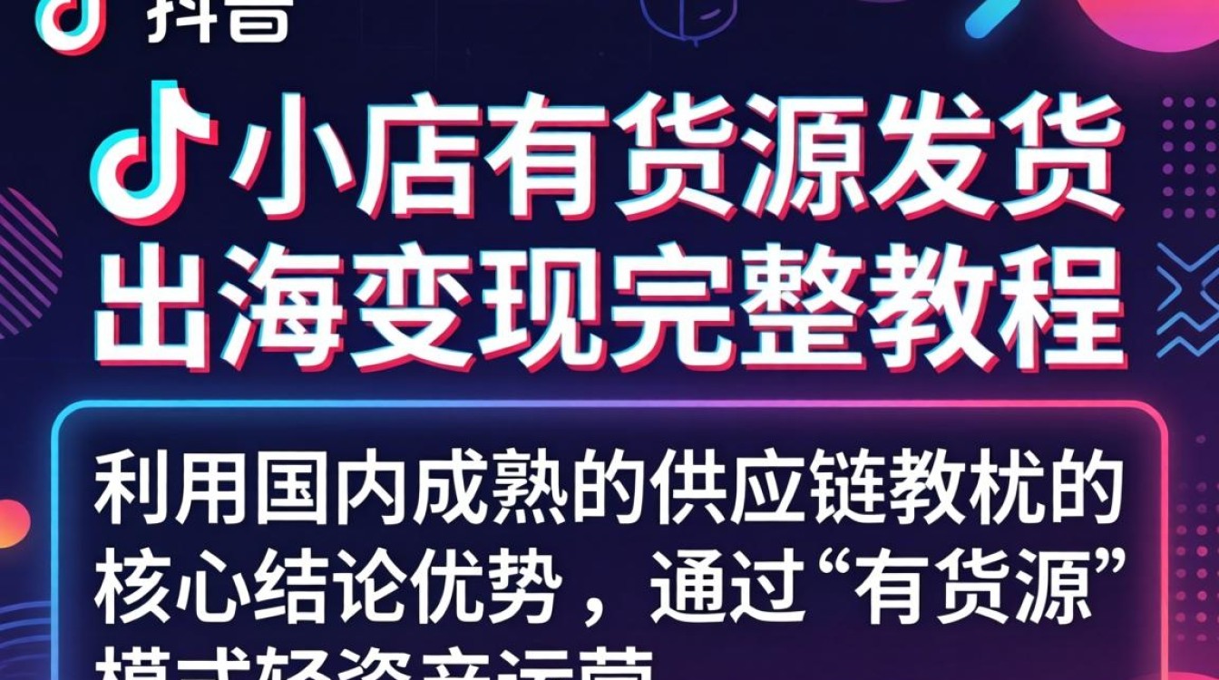 TikTok 小店有货源发货吗