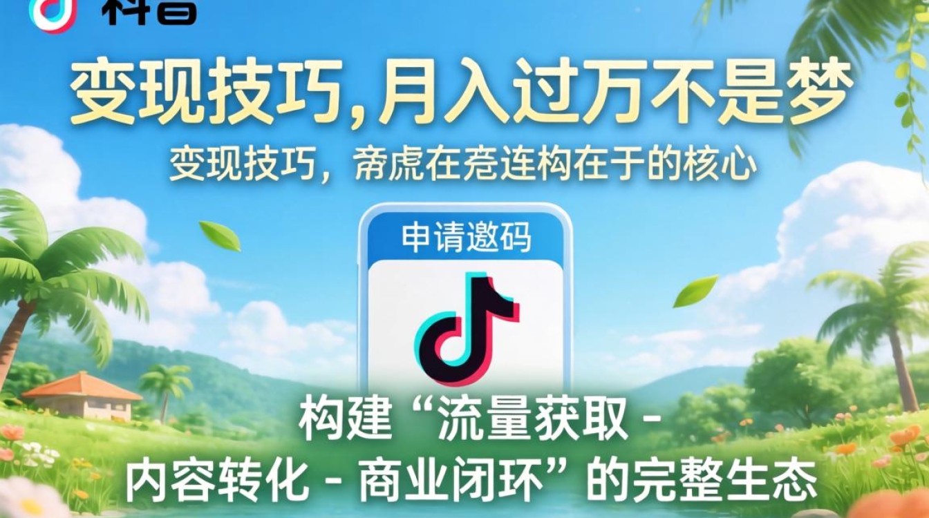 TikTok 变现技巧月入过万