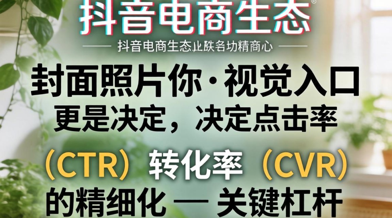 抖音封面修改技巧与电商运营销售提升