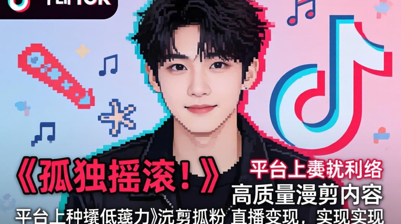 直播变现孤独摇滚漫剪TikTok如何持续收入增长