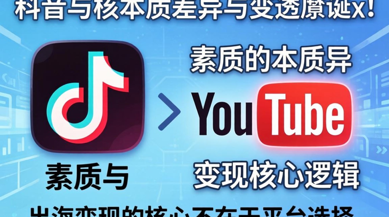 TikTok 素质和 YouTube 素质 出海变现完整教程