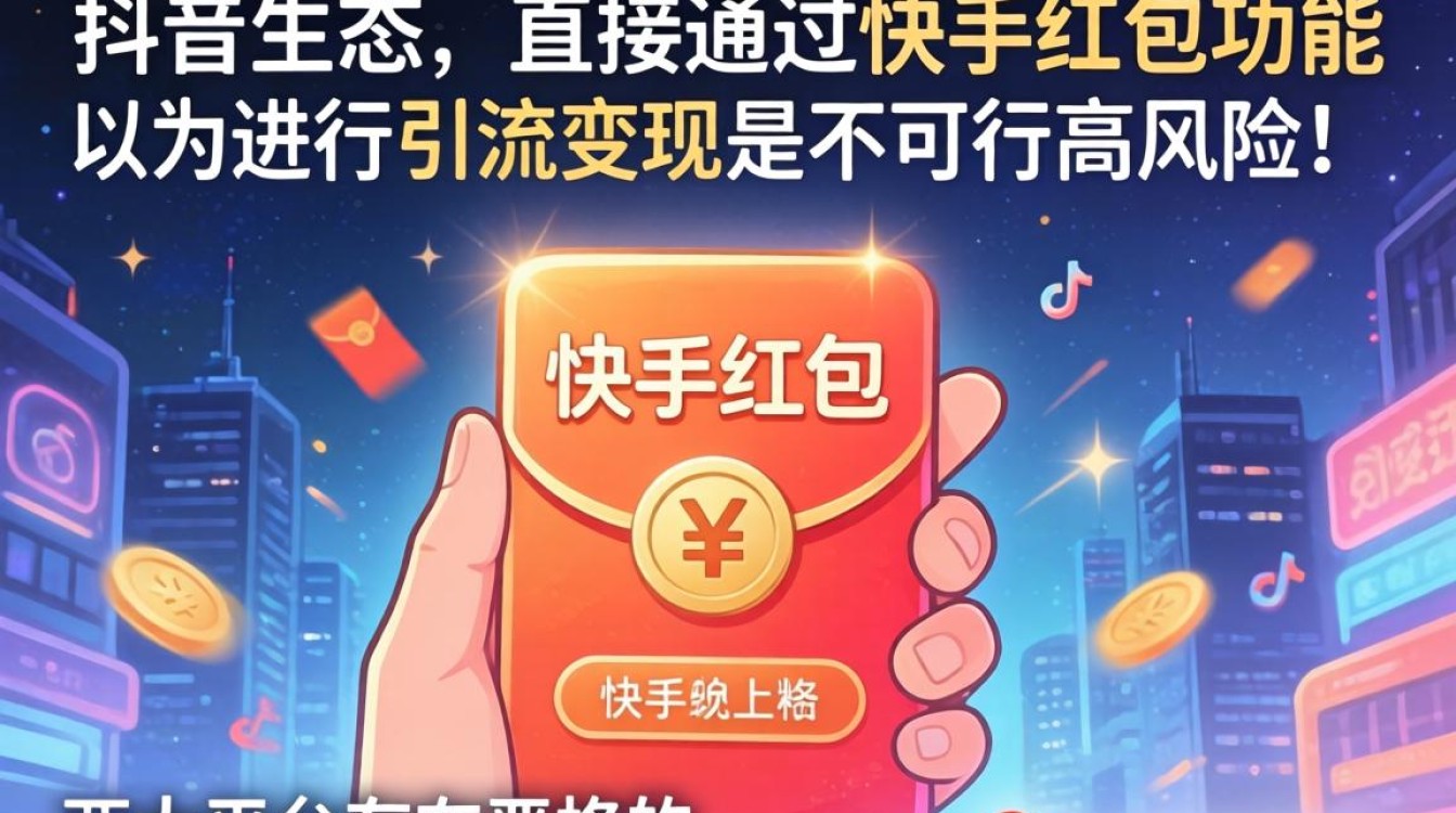 抖音怎么在快手上用红包