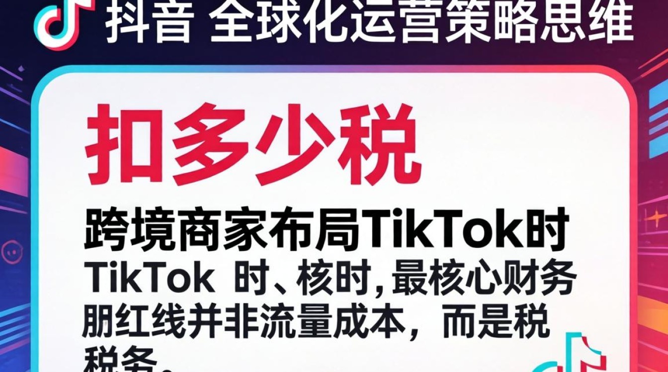 TikTok 扣税比例是多少