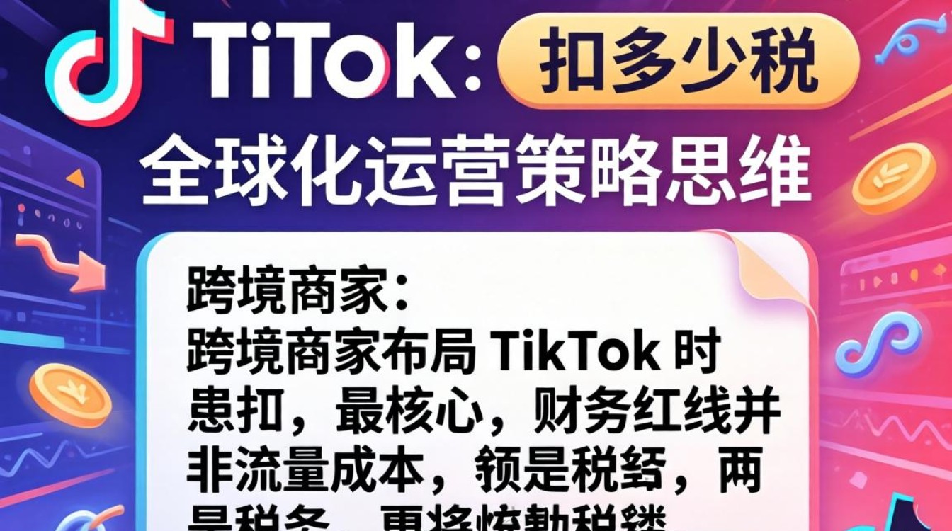 TikTok 扣税比例是多少